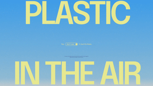 Animated thumbnail for Plastic Air by Talia Cotton