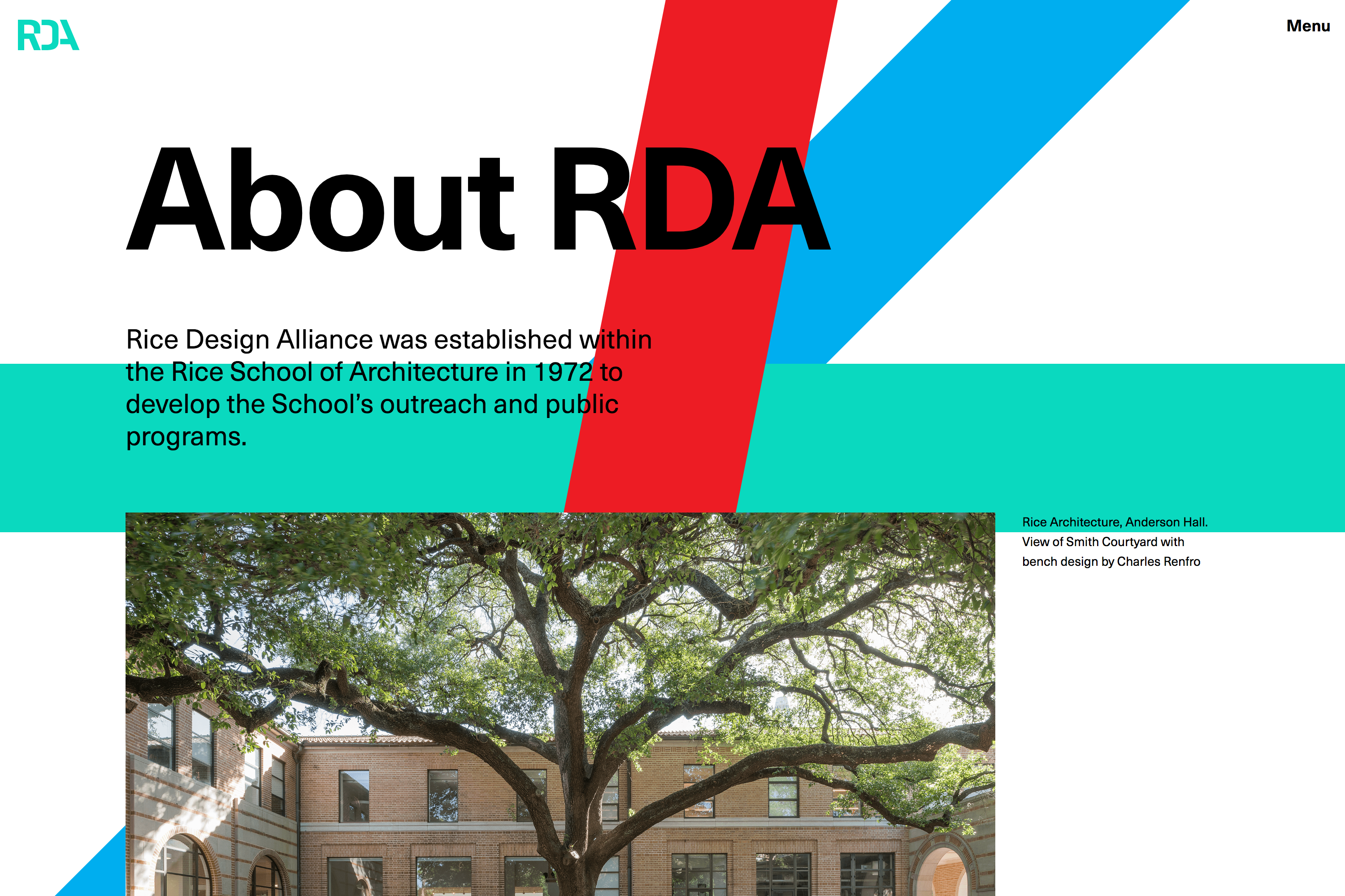 About RDA, Rice Design Alliance website, Talia Cotton and The Original Champions of Design