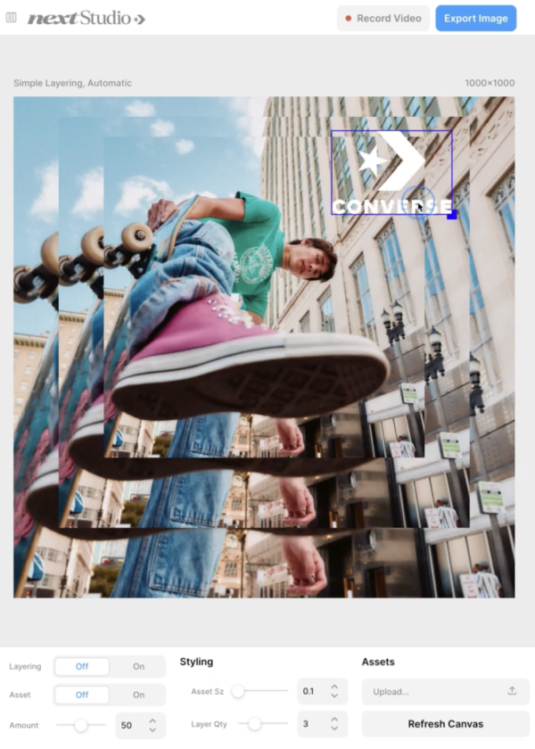 Animated thumbnail for Converse Global Creative by Talia Cotton