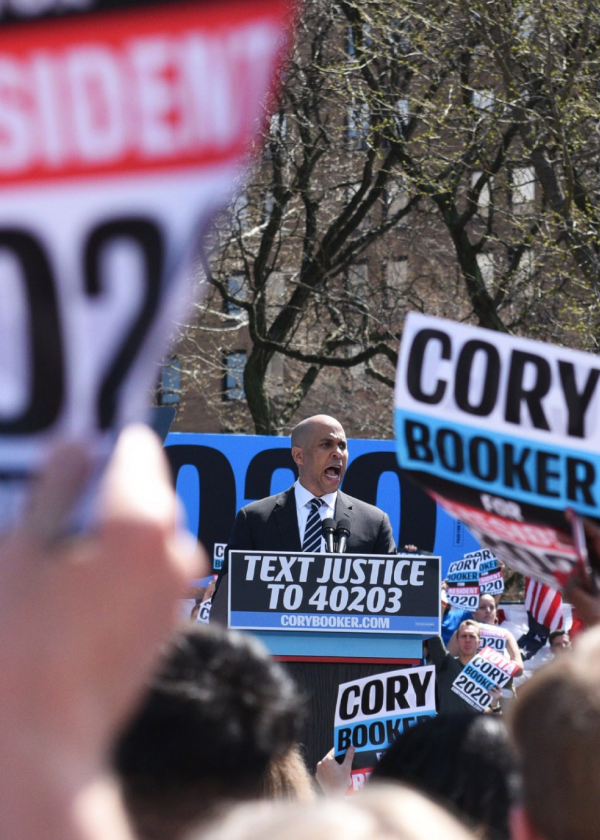 Animated thumbnail for Cory Booker 2020 by Talia Cotton