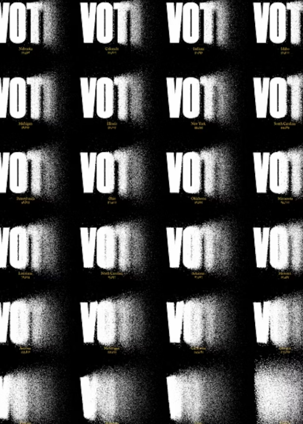 Animated thumbnail for I Voted Sticker by Talia Cotton